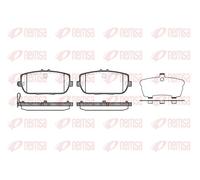 REMSA 1190.01 Plaquettes de frein