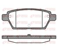 Plaquettes de frein Essieu arrière 1195.10 REMSA pour MAZDA 6 Hatchback