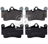 Febi Bilstein Kit de plaquettes de frein 16619 – arrière, frein à disque
