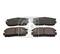 Plaquettes de frein Essieu arrière 16631 FEBI BILSTEIN pour OPEL CHEVROLET