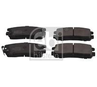 Plaquettes de frein Essieu arrière 16641 FEBI BILSTEIN pour OPEL ISUZU