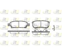 Plaquettes de frein Essieu arrière 21051.02 ROADHOUSE pour MITSUBISHI DODGE JEEP