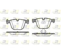 Plaquettes de frein Essieu arrière 2892.00 ROADHOUSE pour BMW BENTLEY