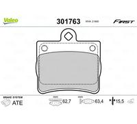VALEO 301763 Plaquettes de frein