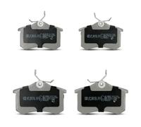 Plaquettes de frein Essieu arrière 51-00-00002 ASHIKA pour VW PEUGEOT SEAT AUDI