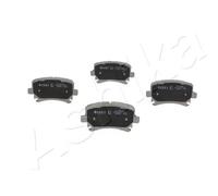 Plaquettes de frein Essieu arrière 51-00-00007 ASHIKA pour SEAT AUDI SKODA VW