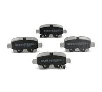 ASHIKA 51-00-0400 Plaquettes de frein