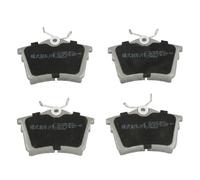 Plaquettes de frein Essieu arrière 51-00-0600 ASHIKA pour CITROËN PEUGEOT