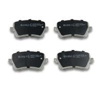 Plaquettes de frein Essieu arrière 51-00-0904 ASHIKA pour VW SEAT AUDI