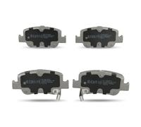 Plaquettes de frein Essieu arrière 51-02-220 ASHIKA pour TOYOTA AURIS