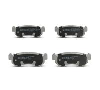Plaquettes de frein Essieu arrière 51-0W-W02 ASHIKA pour CHEVROLET DAEWOO