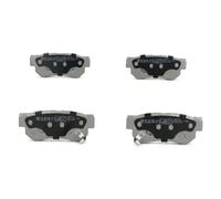 Plaquettes de frein Essieu arrière 51H04 JAPKO pour HYUNDAI KIA