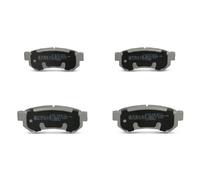 Plaquettes de frein Essieu arrière 51W07 JAPKO pour CHEVROLET DAEWOO