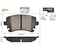 VALEO 872326 Plaquettes de frein