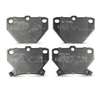 Plaquettes de frein Essieu arrière BP-10415 OPTIMAL pour TOYOTA YARIS COROLLA