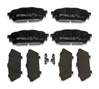 Plaquettes de frein Essieu arrière BP-12406 OPTIMAL pour SUBARU IMPREZA Break