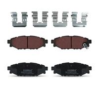 Plaquettes de frein Essieu arrière JQ1013894 KAMOKA pour SUBARU TOYOTA