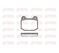 REMSA 0014.20 Plaquettes de frein