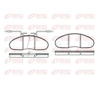 REMSA 0048.12 Plaquettes de frein