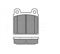 MEYLE 025 200 1118 Plaquettes de frein