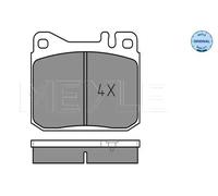 Plaquettes de frein Essieu avant 025 203 4117 MEYLE pour MERCEDES-BENZ 123 Coupé