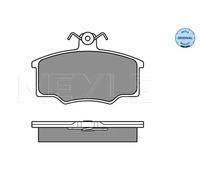 Plaquettes de frein Essieu avant 025 205 7419 MEYLE pour AUDI VW