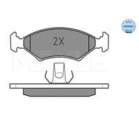 MEYLE 025 207 5318 Plaquettes de frein