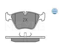 Plaquettes de frein Essieu avant 025 209 6820 MEYLE pour BMW 5 5 Touring 7 3