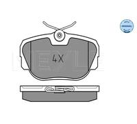Plaquettes de frein Essieu avant 025 211 7317 MEYLE pour BMW 3 3 Touring