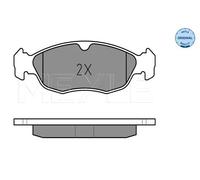 Plaquettes de frein Essieu avant 025 214 3017/W MEYLE pour PEUGEOT 205 II 306
