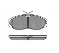 Plaquettes de frein Essieu avant 025 214 8115 MEYLE pour NISSAN FORD