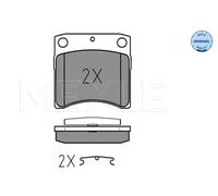MEYLE 025 216 3517 Plaquettes de frein avant pour VW Transporter California