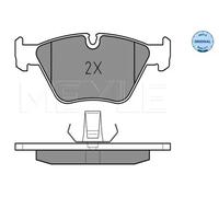 Plaquettes de frein Essieu avant 025 216 7720 MEYLE pour BMW 5