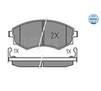 MEYLE 025 217 2517/W Plaquettes de frein