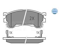 Plaquettes de frein Essieu avant 025 217 5416/W MEYLE pour FORD USA MAZDA