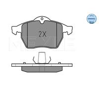 Plaquettes de frein Essieu avant 025 218 2919 MEYLE pour OPEL SAAB