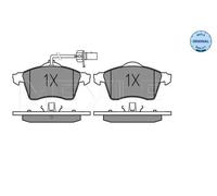 Plaquettes de frein Essieu avant 025 218 8519/W MEYLE pour VW