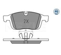 Plaquettes de frein Essieu avant 025 223 8619/PD MEYLE pour VOLVO XC60 I SUV