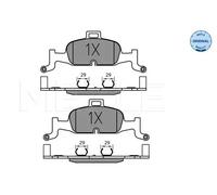 MEYLE 025 224 0216 Plaquettes de frein