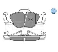 MEYLE 025 230 6317/W Plaquettes de frein