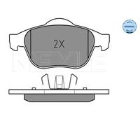 Plaquettes de frein Essieu avant 025 232 4818 MEYLE pour RENAULT ESPACE IV
