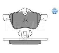 MEYLE 025 232 8118 Plaquettes de frein avant pour MINI Hatchback Convertible