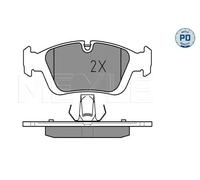 Plaquettes de frein Essieu avant 025 232 8717/PD MEYLE pour BMW 3 3 Coupé