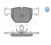 Plaquettes de frein Essieu avant 025 233 9719 MEYLE pour LAND ROVER