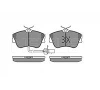 Plaquettes de frein Essieu avant 025 234 4519/W MEYLE pour VW