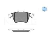 Plaquettes de frein Essieu avant 025 237 4919/W MEYLE pour VW TOUAREG