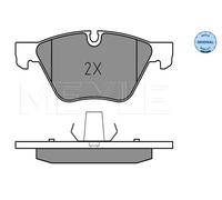 Plaquettes de frein Essieu avant 025 237 9420 MEYLE pour BMW X1 3 5 5 Touring