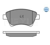 Plaquettes de frein Essieu avant 025 239 3018 MEYLE pour RENAULT KANGOO