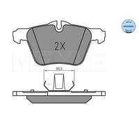 MEYLE 025 240 7920 Plaquettes de frein