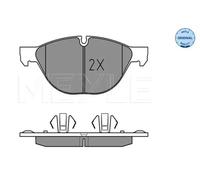 Plaquettes de frein Essieu avant 025 241 7219 MEYLE pour BMW X5 X6